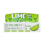 Президент Junior Lime 6-12 зубная паста-гель 50мл со вкусом лайма