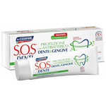 S.O.S. DENTI Зубная паста Teeth and Gums Protectionl / Антибактериальная для защита 75мл